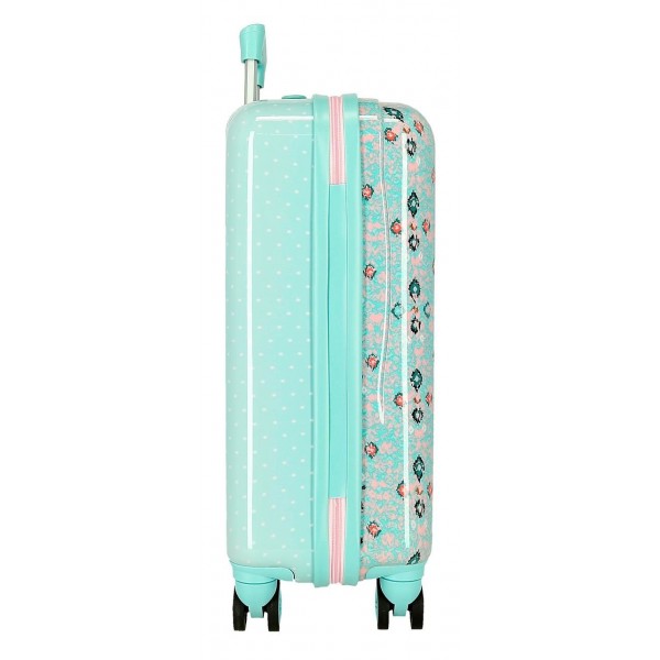 Troler cabina Pepe Jeans Sun ABS verde turcoaz 38x55x20 cm