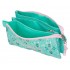 Penar Pepe Jeans Sun verde turcoaz, 3 compartimente 5x12x22 cm