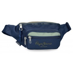 Borseta de talie Pepe Jeans Arwyn bleumarin 5x13x35 cm