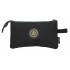 Penar Pepe Jeans Henry negru, 3 compartimente 5x12x22 cm