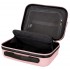 Geanta cosmetice Pepe Jeans Aris, ABS, adaptabila roz 25x21x15 cm