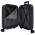 Troler cabina Pepe Jeans Aris, ABS, extensibil, bleumarin, 55x40x20 cm
