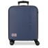 Troler cabina Pepe Jeans Aris, ABS, extensibil, bleumarin, 55x40x20 cm