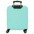 Troler cabina Pepe Jeans Aris, ABS, extensibil, turcoaz 55x40x20 cm