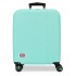 Troler cabina Pepe Jeans Aris, ABS, extensibil, turcoaz 55x40x20 cm
