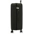 Troler mediu Pepe Jeans Aris, ABS, extensibil, negru, 68x48x27 cm