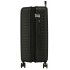 Troler mediu Pepe Jeans Aris, ABS, extensibil, negru, 68x48x27 cm