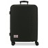 Troler mediu Pepe Jeans Aris, ABS, extensibil, negru, 68x48x27 cm