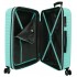 Troler mediu Pepe Jeans Aris, ABS, extensibil, turcoaz 68x48x27 cm