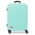 Troler mediu Pepe Jeans Aris, ABS, extensibil, turcoaz 68x48x27 cm