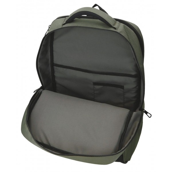 Rucsac barbati Pepe Jeans Matlock 2 compartimente, buzunare laptop/tableta kaki 44x31x15 cm