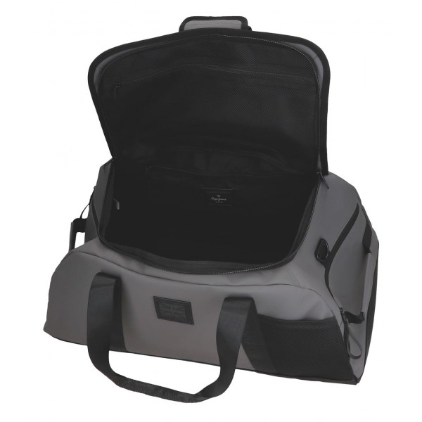 Geanta voiaj Pepe Jeans Hoxton gri 32x56x25.5 cm