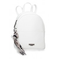 Rucsac dama Pepe Jeans Margaret alb 26x23x10 cm