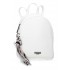Rucsac dama Pepe Jeans Margaret alb 26x23x10 cm
