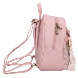 Mini rucsac dama Pepe Jeans Clara roz 27.5x21x10 cm