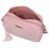 Geanta umar dama Pepe Jeans Clara 2 compartimente roz 17.5x24x7 cm
