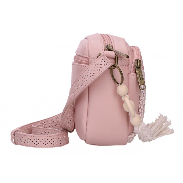 Geanta umar dama Pepe Jeans Clara roz 15x21x6 cm