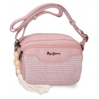 Geanta umar dama Pepe Jeans Clara roz 15x21x6 cm