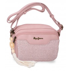 Geanta umar dama Pepe Jeans Clara roz 15x21x6 cm
