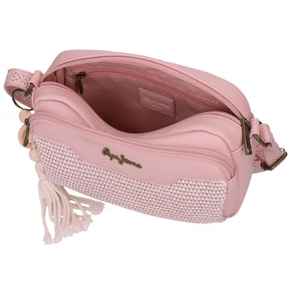 Geanta umar dama Pepe Jeans Clara roz 15x21x6 cm