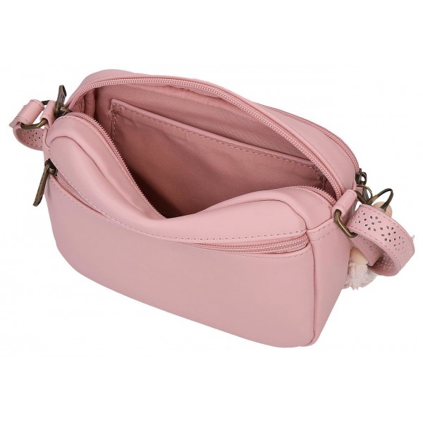 Geanta umar dama Pepe Jeans Clara roz 15x21x6 cm