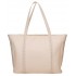 Geanta tote Pepe Jeans Clara, compartimente laptop/tableta, bej 30x36x12 cm