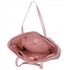 Geanta tote Pepe Jeans Clara compartimente laptop/tableta roz 30x36x12 cm