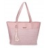 Geanta tote Pepe Jeans Clara compartimente laptop/tableta roz 30x36x12 cm