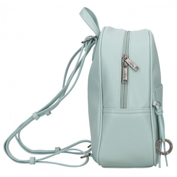 Rucsac casual dama Pepe Jeans Paolo verde turcoaz 27.5x21x10 cm