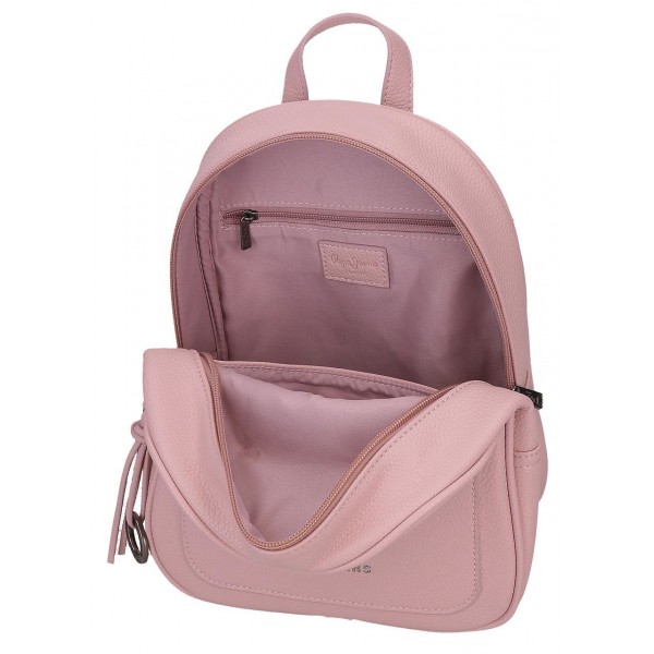 Rucsac casual dama Pepe Jeans Paolo roz 27.5x21x10 cm