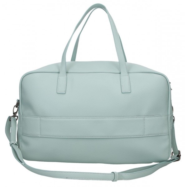 Geanta voiaj dama Pepe Jeans Paolo verde turcoaz 25x40x15 cm