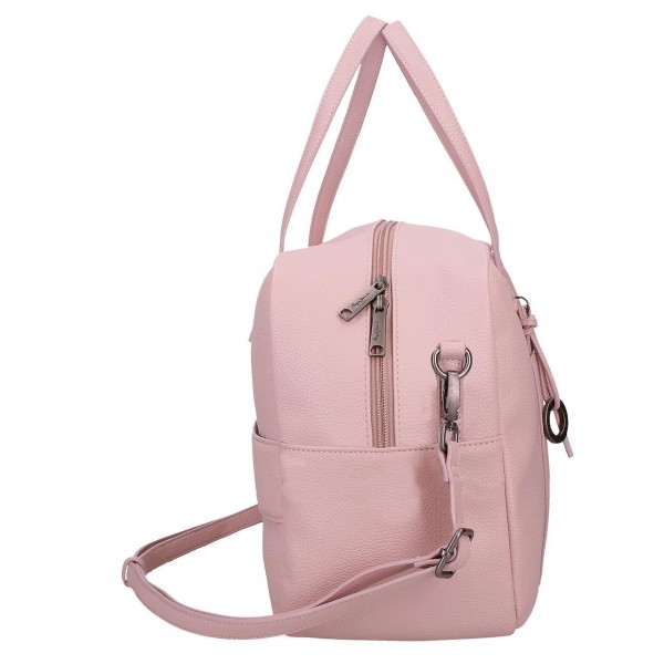 Geanta voiaj dama Pepe Jeans Paolo roz 25x40x15 cm