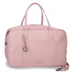Geanta voiaj dama Pepe Jeans Paolo roz 25x40x15 cm