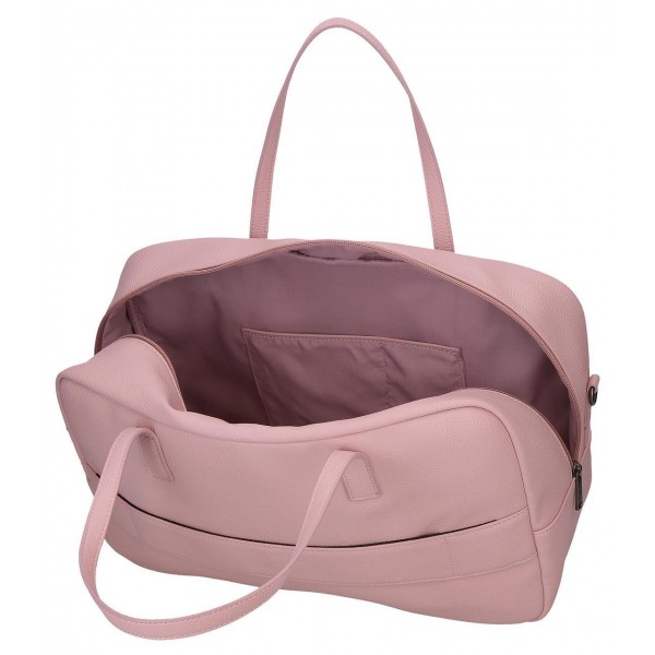 Geanta voiaj dama Pepe Jeans Paolo roz 25x40x15 cm