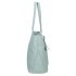 Geanta tote Pepe Jeans Paolo cu compartimente laptop/tableta, verde turcoaz 29x40x14 cm