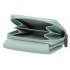 Portofel dama Pepe Jeans Paolo cu protectie RFID, verde turcoaz 8x10x3 cm