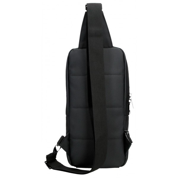 Rucsac crossbody Pepe Jeans Dorking negru 16x31x5.5 cm