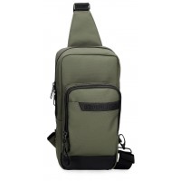 Rucsac crossbody Pepe Jeans Dorking kaki 16x31x5.5 cm