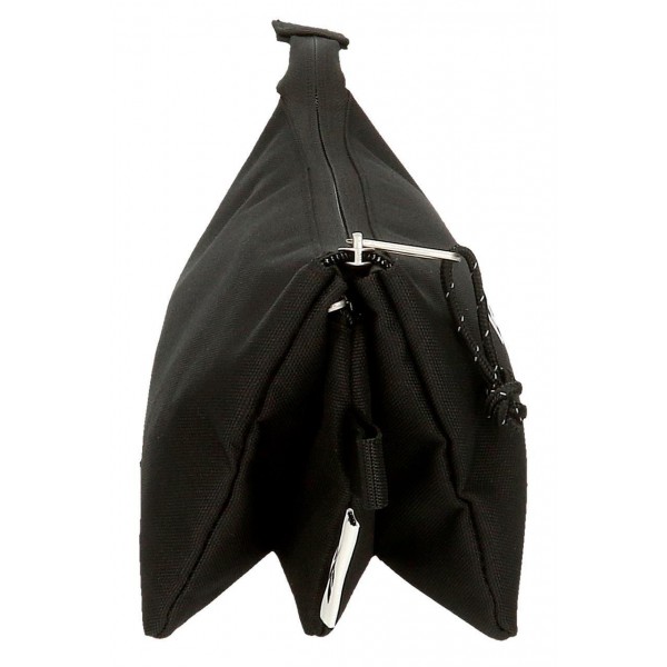 Penar Reebok Boston 3 compartimente negru 22x12x5 cm