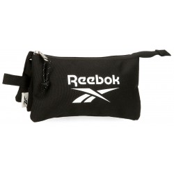 Penar Reebok Boston 3 compartimente negru 22x12x5 cm