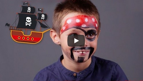 Cum sa faci un machiaj pirat pentru carnaval